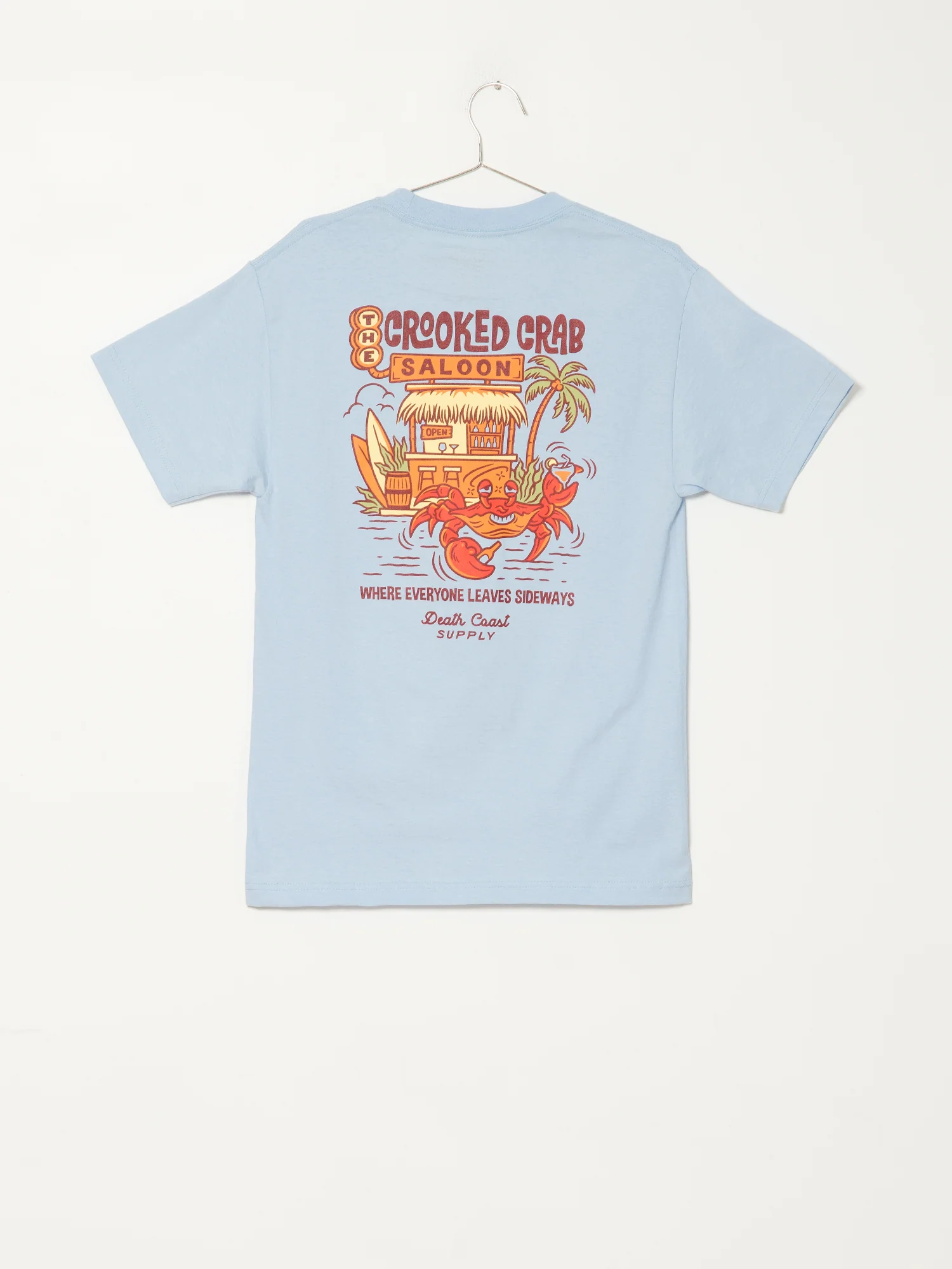 DEATH COAST SUPPLY CROOKED CRAB T-SHIRT - Image 4