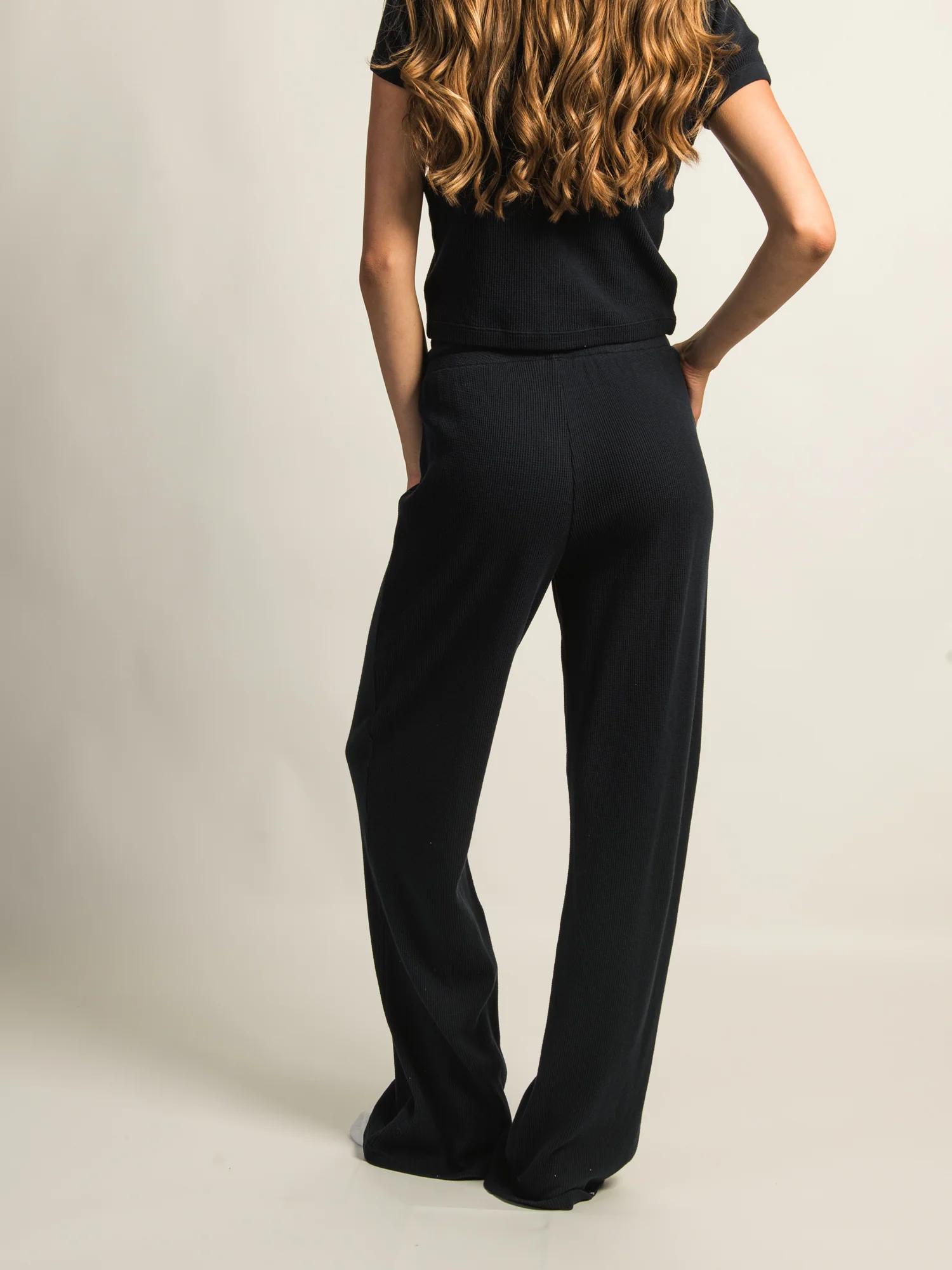 HARLOW WINNIE LOUNGE PANT - NAVY - Image 5