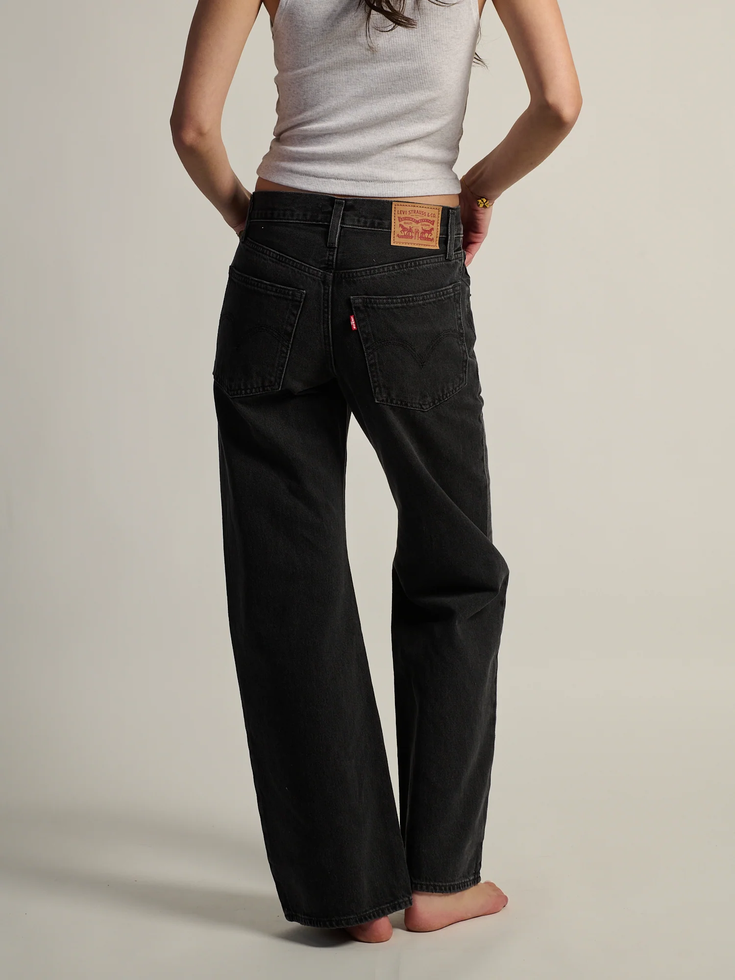 LEVIS MIDDY LOOSE BOOT JEAN - SPIRIT CLEAN - Image 4