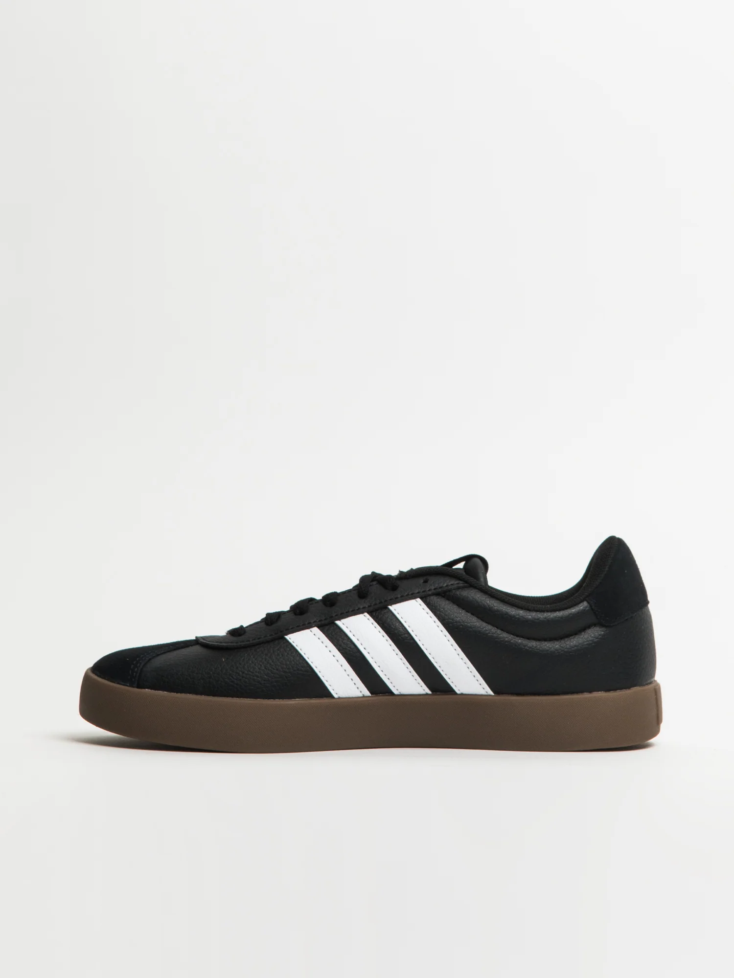 MENS ADIDAS VL COURT 3.0 SNEAKER - CORE BLACK/CLOUD WHITE/GUM - Image 4