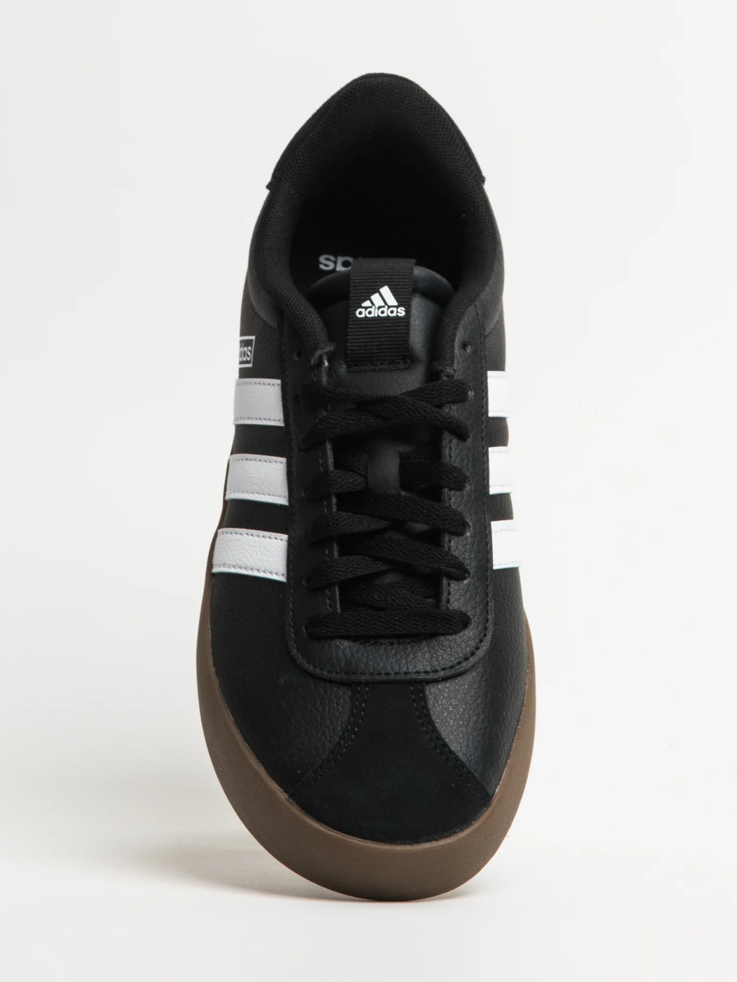 MENS ADIDAS VL COURT 3.0 SNEAKER - CORE BLACK/CLOUD WHITE/GUM - Image 5
