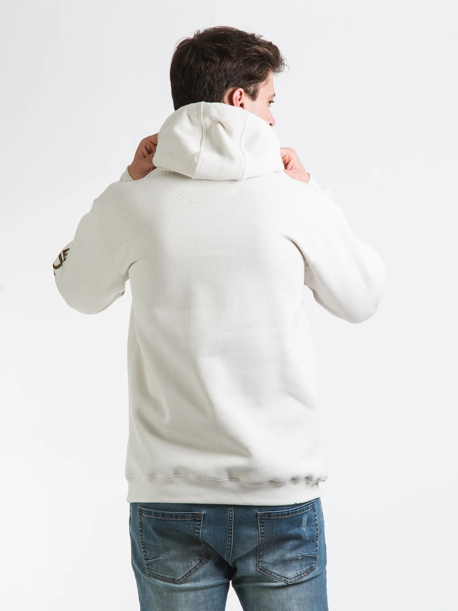 CARHARTT LOOSE FIT MIDWEIGHT LOGO SLEEVE HOODIE - Image 3