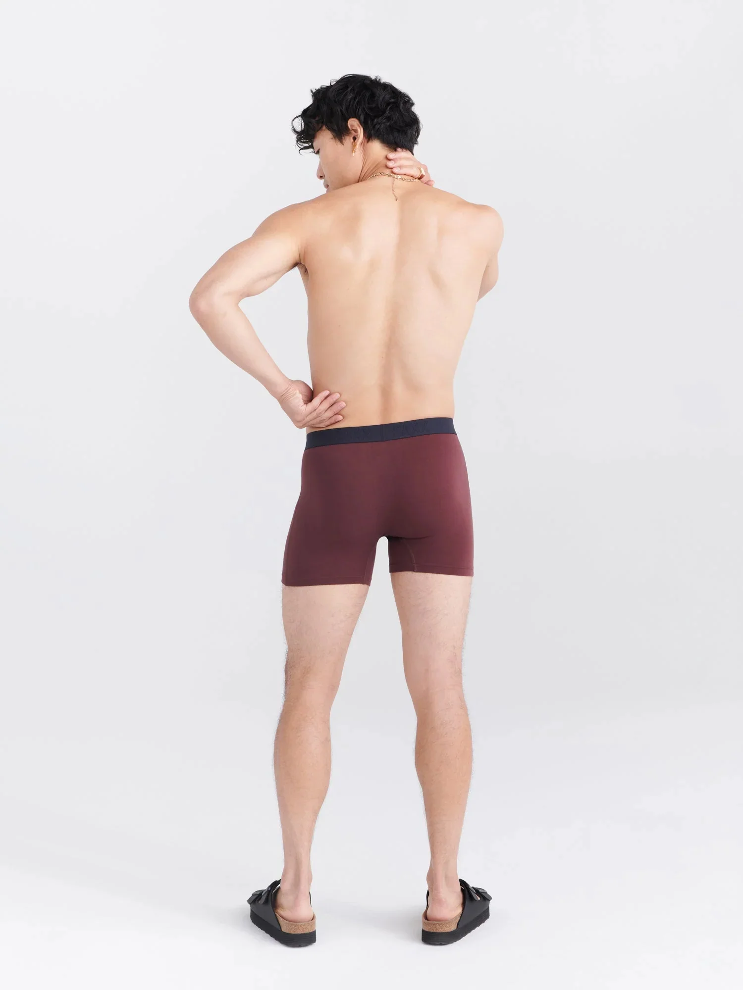 SAXX VIBE BOXER BRIEF FUDGE - CLEARANCE - Image 4