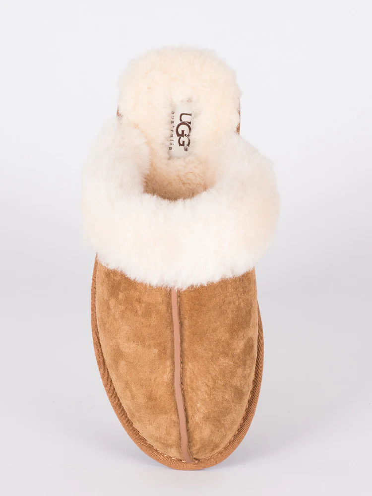 WOMENS UGG SCUFFETTE II SLIPPER - CHESTNUT - Image 3